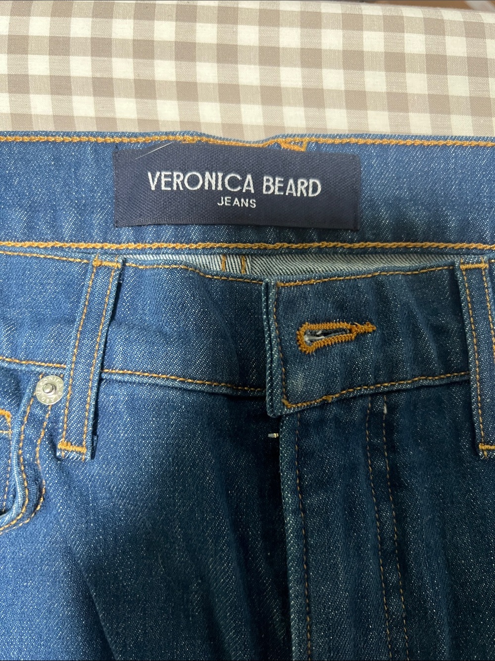VVeronica Beard Alemah Slim Straight Jeans – High Rise – Size 30 – NWT